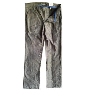 New Kenneth Cole Flat Front Dress Pants straight Mens 33x32